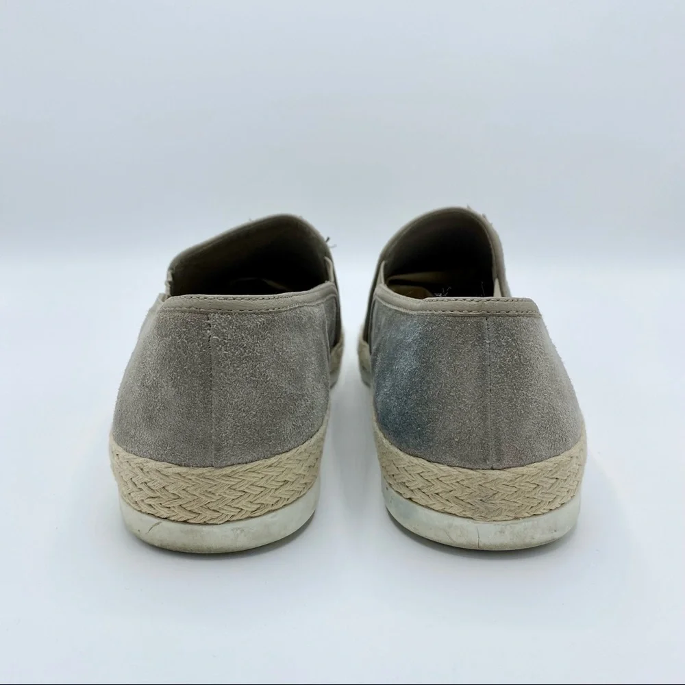 VINCE Light Wood Smoke Acker Slip-On Sneaker Size 7